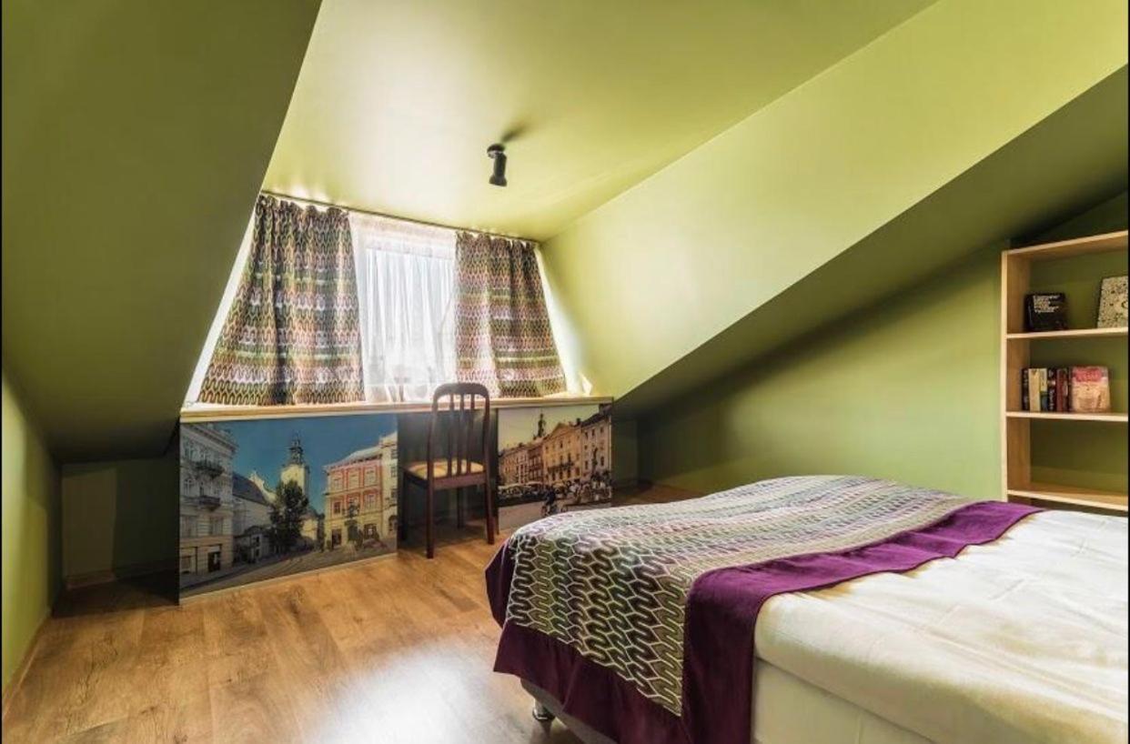 Apartment Ploscha Rynok Lviv Exteriör bild